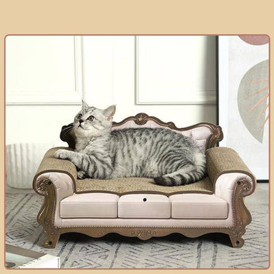 Can Catch Can Lie Sofa Shape Cat Scratch Board High-Density Corrugated Paper Does Not Drop Scraps