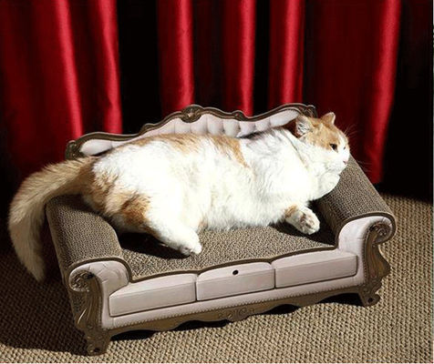 Can Catch Can Lie Sofa Shape Cat Scratch Board High-Density Corrugated Paper Does Not Drop Scraps