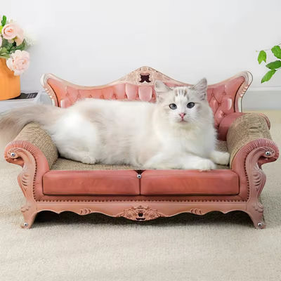 Cat Claw Sharpening Supplies Corrugated Paper Sofa Shape Cat Scratching Board