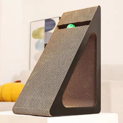 Cat Scratching Board Post Vertical Wear-resistant Cat Scratcher Toy Claw Cardboard Grinding Claw Resistant Corrugated Paper Nest