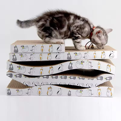 Cat Scratcher Claw Grinder Does Not Drop Debris Corrugated Paper Protection Wear-resistant Cat Scratching Post