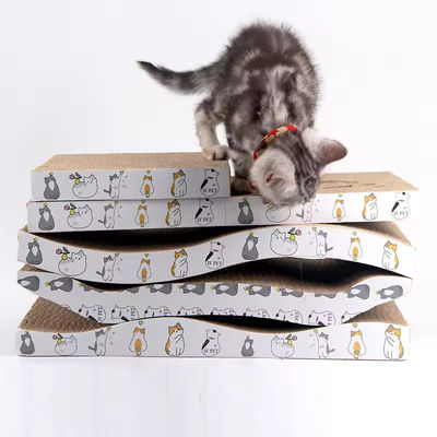 Cat Scratcher Claw Grinder Does Not Drop Debris Corrugated Paper Protection Wear-resistant Cat Scratching Post