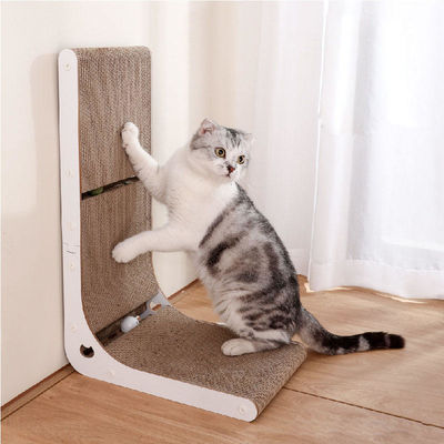 Durable and Wear-Resistant L-Shaped Right-Angle Cat Scratch Board Can Be Customized