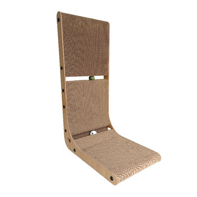 Pet Eco-friendly Durable Cat Scratching Board L-shaped Cat Scratching Board