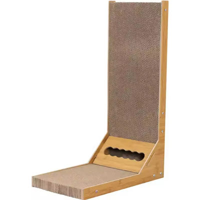 Factory Recommend Environmental Protection Sheet Easy to Clean Cat Scratching L-Shaped Board