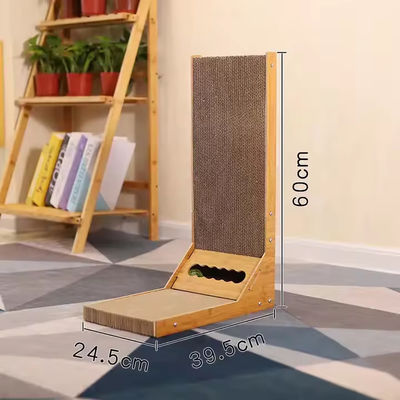 Factory Recommend Environmental Protection Sheet Easy to Clean Cat Scratching L-Shaped Board