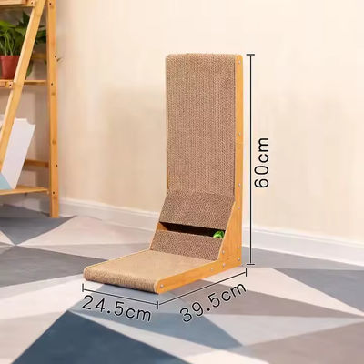 Factory Recommend Environmental Protection Sheet Easy to Clean Cat Scratching L-Shaped Board