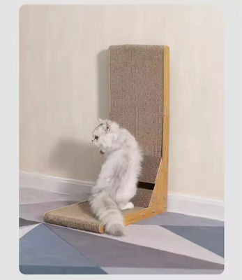 Factory Recommend Environmental Protection Sheet Easy to Clean Cat Scratching L-Shaped Board