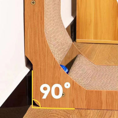 High Quality Pet Products Large L-shaped Cat Scratcher Board