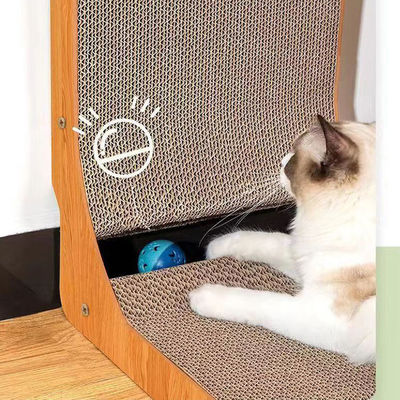 High Quality Pet Products Large L-shaped Cat Scratcher Board