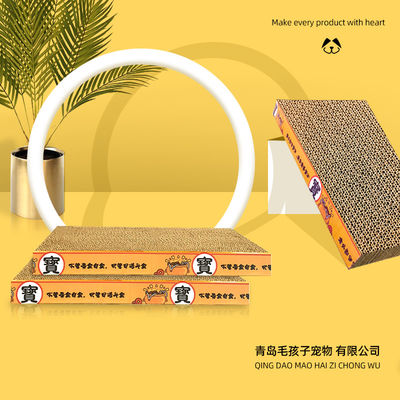 Comfortable Corrugated Paper Cat Scratcher Board Scraper for Cats Scratch Board Scratching Post Claw Grinder