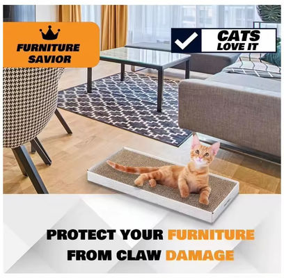 Cat Scratch Pad 3PCS Double-Sided Design Cat Cardboard Scratcher Pad Scratching Post Board