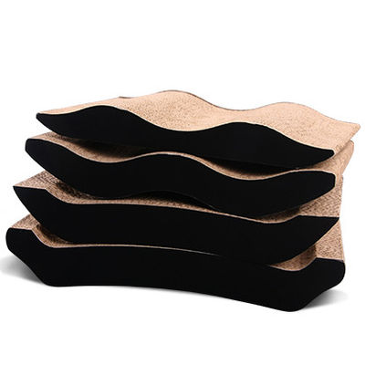 Cat Scratching Board with Catnip, Corrugated Cat Scratching Board with Premium Scratch Texture Design