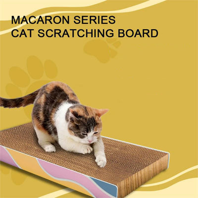 MEOW LOVE Easy Clean Claw Grinder Macaron Color square Cat Scratching Board
