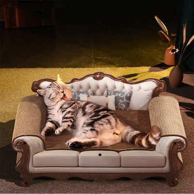 Premium Sofa Shaped Cat Scratching Board Eco Friendly Durable Pet Furniture for Indoor Cats