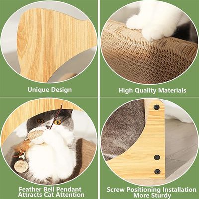 Corrugated Cat Scratch Board Lounge Cardboard Cat Scratch Sofa Bed