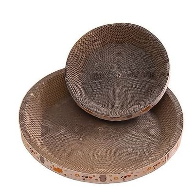 Factory Direct Sales Can Be Customized Cat Litter Type Round Cat Scratching Board