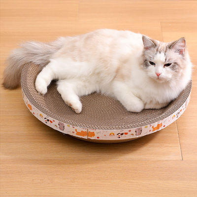 Factory Direct Texture Design Cat Scratching Board with Catnip Corrugated Cat Scratching Board with Premium Scratch
