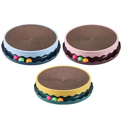 Factory Wholesale Cat Play Toy Textures Design Big Corrugated Cat Scratch Board Toy