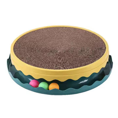 Factory Wholesale Cat Play Toy Textures Design Big Corrugated Cat Scratch Board Toy