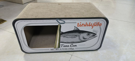 Cat's Nest Salted Fish Can Shape Cat's Nest Cat Scratching Board One