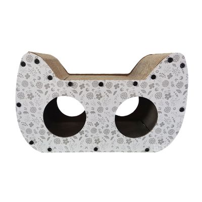 Scratching Board Cardboard Scratch House Protector Corrugated Wholesale Cat Face Cat Head Shape Combinable