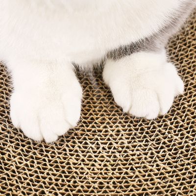 Pet Product Cats Toy Shoe Shape Vertical Scratching Post Corrugated Paper Cardboard Cat Scratcher with Catnip Free