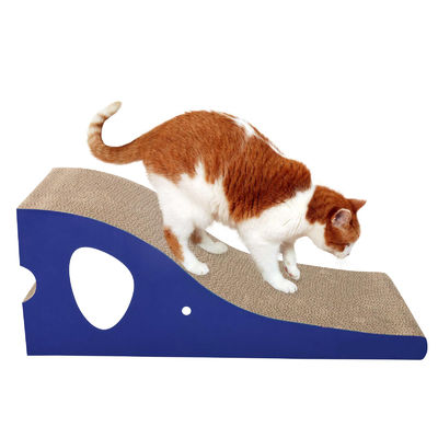 Cat Scratching Board Cat Scratcher Elephant Shape Cat Scratch Pad High Strength Corrugated Cardboard Reversible with Catnip