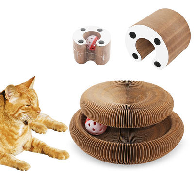 Factory Direct Wear Resistant High Quality Corrugated Paper Magic Organ Shape Cat Claw Board