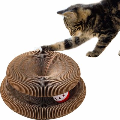 Factory Direct Wear Resistant High Quality Corrugated Paper Magic Organ Shape Cat Claw Board