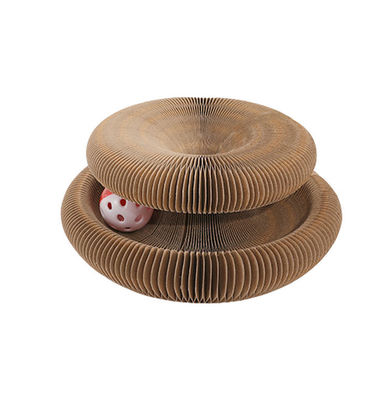Factory Direct Wear Resistant High Quality Corrugated Paper Magic Organ Shape Cat Claw Board