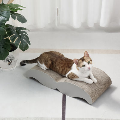 Friendly Corrugated Paper High Quality Moustache Shape Cat Scratch Board Environmentally