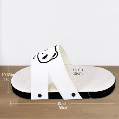 New Arrival Slipper Shape Cat Scratcher Scratching Board for Indoor Kittens Corrugated Scratch Board for Cat Grinding Claws