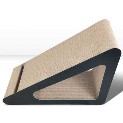 Factory Direct Sales Wear-resistant, Easy-to-clean High Quality Corrugated Right Angle Triangle cat Scratch Board