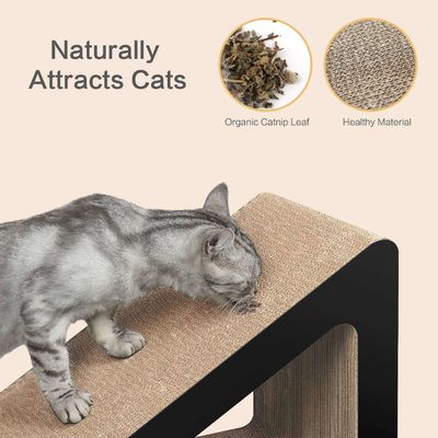 Factory Direct Sales Wear-resistant, Easy-to-clean High Quality Corrugated Right Angle Triangle cat Scratch Board