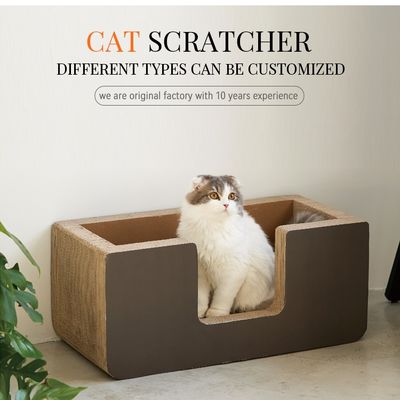 Eco-friendly Cat Scratcher Board Bench Cat House Custom Hot Sale Factory Supply