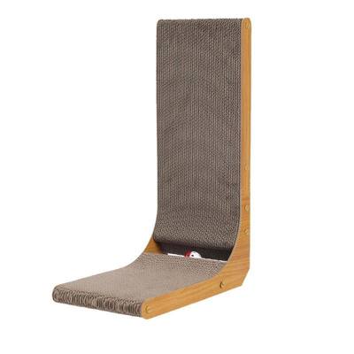 Factory Can Be Customized Environmental Protection L Type Corrugated Paper Cat Scratch Board