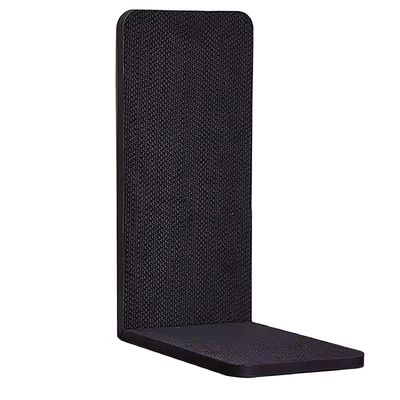 Corrugated Paper Grip and Wear Resistance Black L-Shaped Cat Scratching Board