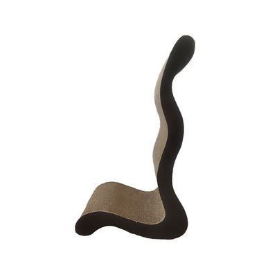 L-Shaped Wave Cat Scratching Board L Shape More Functions Cardboard Corrugated Cat Scratcher for Cats