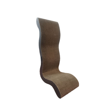 L-Shaped Wave Cat Scratching Board L Shape More Functions Cardboard Corrugated Cat Scratcher for Cats