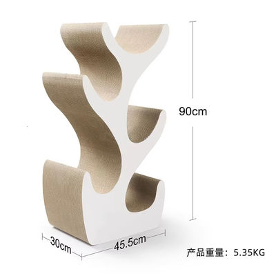 Cat Climbing Tree Scratcher Lounge Cats Play Toy Great for Cat Playing Stretching and Scratching Durable Scratcher Boards
