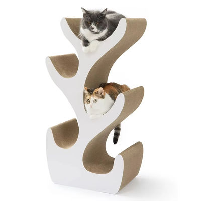 Cat Climbing Tree Scratcher Lounge Cats Play Toy Great for Cat Playing Stretching and Scratching Durable Scratcher Boards