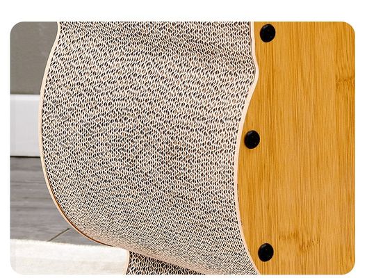 Vertical Cat Litter Corrugated Paper Scratching Board Is Resistant to Scratching Claw Toys Do Not Drop Scraps