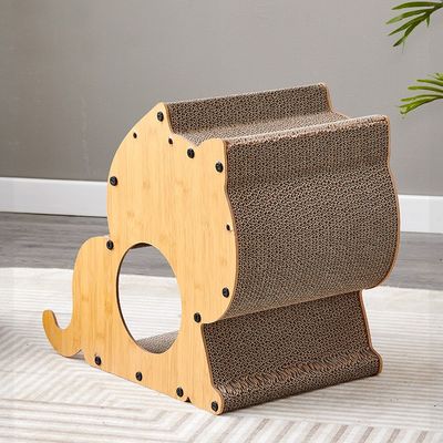 Vertical Cat Litter Corrugated Paper Scratching Board Is Resistant to Scratching Claw Toys Do Not Drop Scraps