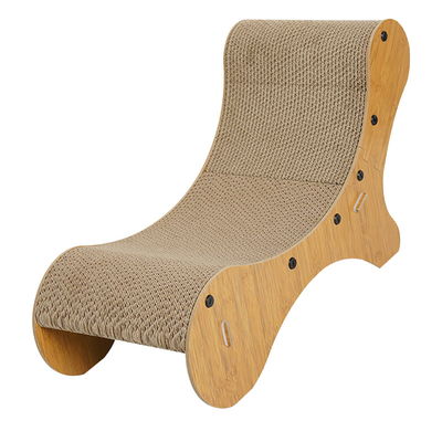 Armchair Scratching Board Factory Wholesale Wear Resistant Multi-Functional Cat Litter Corrugated Paper Cat Scratch Board Toys