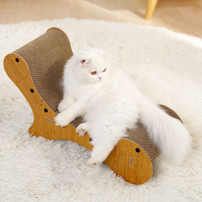 Armchair Scratching Board Factory Wholesale Wear Resistant Multi-Functional Cat Litter Corrugated Paper Cat Scratch Board Toys