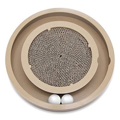 Pet Supplies Cat Scratcher Replacement Pads - Cardboard Cat Scratcher Pad, Relieves Stress, Supports Pet Behaviors, 5 Count