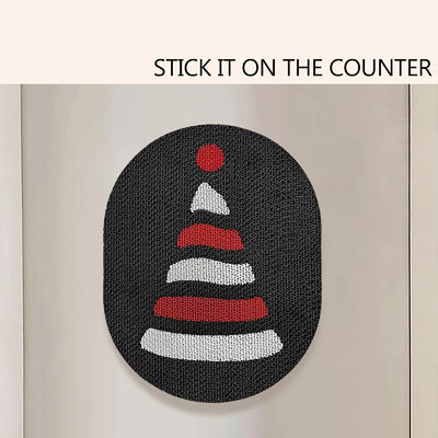 Black Birthday Hat Cat Scratching Board Cat Scratch Pad Environmental protection Wear-resistant High Quality Corrugated Paper