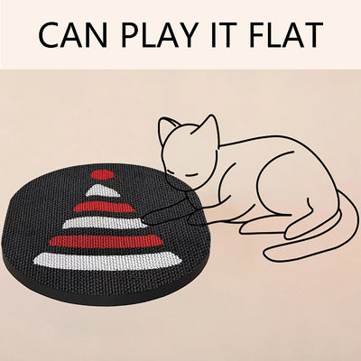 Black Birthday Hat Cat Scratching Board Cat Scratch Pad Environmental protection Wear-resistant High Quality Corrugated Paper