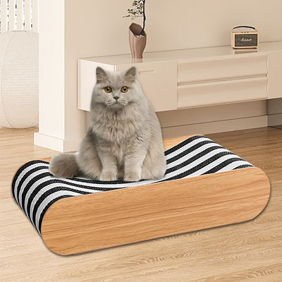 Double-Sided Sofa Cat Scratching Board (Black) Scratch-resistant Wear-resistant cat Scratch Board Corrugated Paper Material